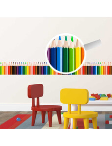 4 Decor Friza cu Creioane colorate