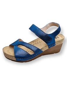 Sandale Leon 1056 albastru - dama