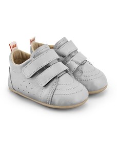 BIBI Shoes Pantofi Baieti Bibi Afeto Joy Grey cu Velcro