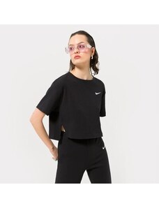 Nike Tricou W Nsw Rib Jrsy Ss Top Femei Îmbrăcăminte Tricouri DV7870-010 Negru