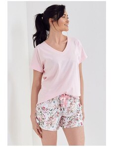 Cana Pijamale scurte de damă Aromatica roz