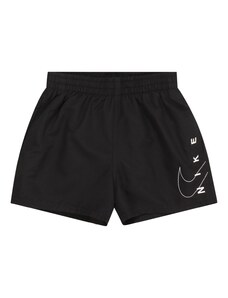 Nike Swim Modă de plajă sport negru / alb