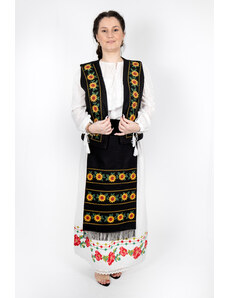 Magazin Traditional Costum Traditional Vesta si 2 Fote brodate cu model traditional 6