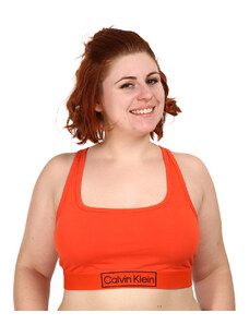 Sutien pentru femei Calvin Klein supradimensionat portocaliu (QF6823E-3CI) XXL