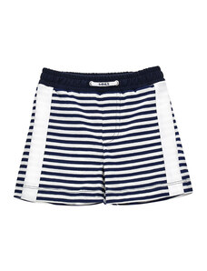 MONNALISA Jersey Stripe Bermuda Shorts