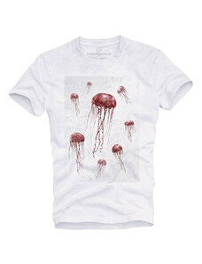 Tricou pentru bărbați UNDERWORLD Jellyfish (Marime: 4XL)