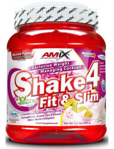 Pudre proteice Amix Shake 4 Fit&Slim 1000g - Vanilla 00132-1000g-van