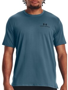 Tricou Under Armour UA Rush Seamless Legacy SS-BLU 1376781-465