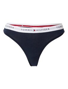 Tommy Hilfiger Underwear Tanga albastru marin / roșu / alb murdar