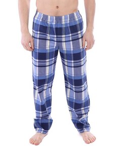 Regina Pantaloni de pijama pentru bărbați Robert albastru-galben