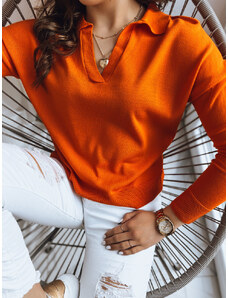 Women's sweater ORBILLA orange Dstreet