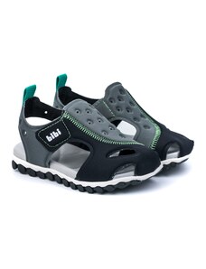 BIBI Shoes Sandale Baieti Bibi Summer Roller Sport Black/Gray