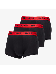 Boxeri Hugo Boss Trunk 3 Pack Black/ Red