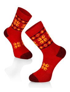 Try to Fly Sosete bumbac Active Lifestyle Socks ETHNO Red