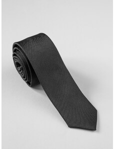 GAMA Cravata ingusta neagra