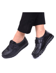 Pantofi cu talpa joasa Zorina negru