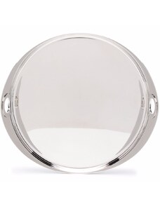 Christofle Oh de Christofle 40cm stainless steel round tray - Silver