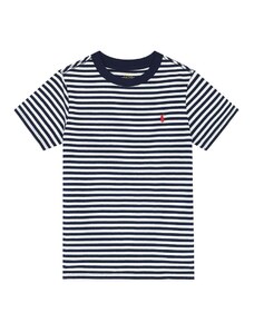 RALPH LAUREN K T-Shirt Pentru copii 892290001 222 μπλε-λευκο