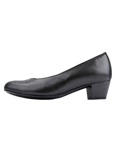 Pantofi dama, Waldlaufer, 358501-121-001-Hilaria-Negru, casual, piele naturala, cu toc, negru (Marime: 38)