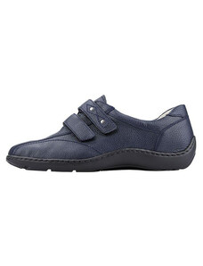 Pantofi dama, Waldlaufer, 496301-172-002-Henni-Albastru-Inchis, casual, piele naturala, cu talpa joasa, albastru inchis (Marime: 40)