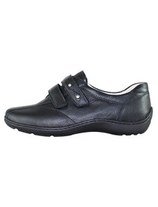Pantofi dama, Waldlaufer, 496301-172-001-Henni-Negru, casual, piele naturala, cu talpa joasa, negru (Marime: 40)