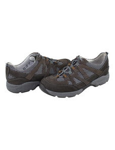 Pantofi dama, Waldlaufer, 368003-300-800-Hanefa-Maro, sport, piele naturala, cu talpa joasa, maro (Marime: 36)