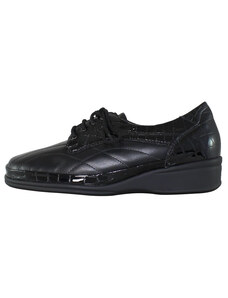 Pantofi dama, Waldlaufer, 860010-214-001-Moni-Negru, casual, piele naturala, cu talpa joasa, negru (Marime: 37,5)