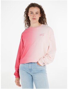 Tommy Hilfiger Pink Womens Sweatshirt Tommy Jeans - Women