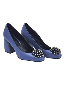 Passofino Pantofi cu accesoriu Marina Blue
