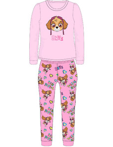 EPlus Pijama călduroasă pentru fete - Paw Patrol Sky, roz
