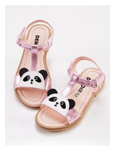 Denokids Panda Girl's Sandals