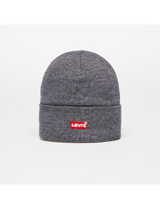 Pălărie Levi's Batwing Embroidered Beanie Dark Melange Grey