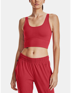 Under Armour Tank Top Meridian Fitted Crop Tank-RED - Women