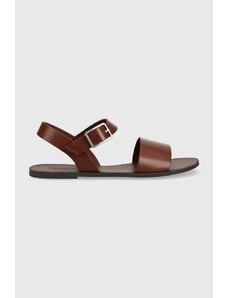 Vagabond Shoemakers sandale de piele TIA 2.0 femei, culoarea maro, 5531.101.27