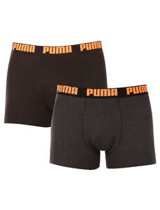 2PACK boxeri bărbați Puma negri (521015001 049) XL