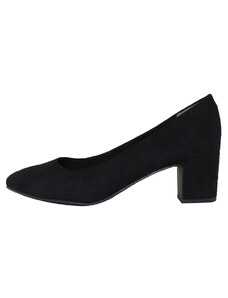 Pantofi dama, Marco Tozzi, 2-22426-32-001-Negru, elegant, textil, cu toc, negru (Marime: 39)