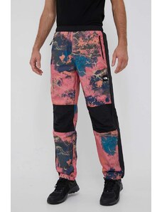 The North Face pantaloni de trening culoarea roz, modelator