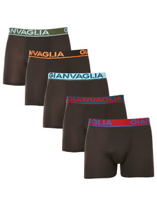 5PACK boxeri bărbați Gianvaglia negri (GVG-5010) XL