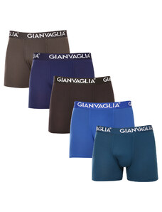 5PACK boxeri bărbați Gianvaglia multicolori (GVG-5007) M