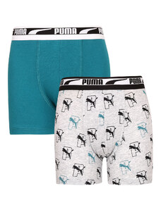 2PACK boxeri băieți Puma multicolori (701221349 001) 128