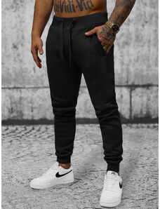 Pantaloni de trening bărbaţi negri OZONEE JS/XW01Z