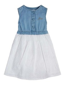 GUESS K Set Pentru copii Set Mix Fabric Sl Dress+Pantie A3GK01D3X30 sllb slubby light blue wa