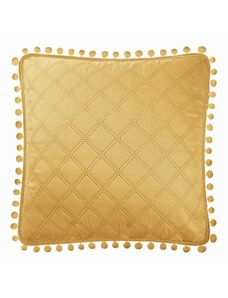 EDOTI Decorative pillowcase Pompoo A811 - mustard