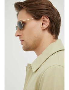 Armani Exchange ochelari de soare barbati, culoarea bej