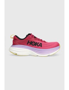 Hoka One One pantofi de alergat Bondi 8 culoarea roz