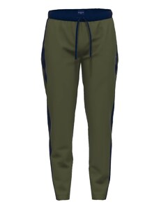 TOM TAILOR Pantaloni de pijama bleumarin / verde închis