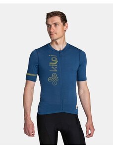 Men's cycling merino jersey KILPI PETRANA-M Dark blue