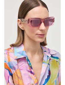 Versace ochelari de soare femei, culoarea roz