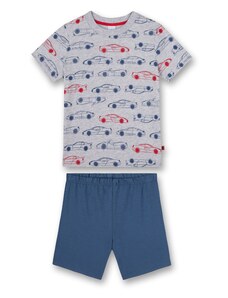 SANETTA Pijamale albastru / gri / roșu