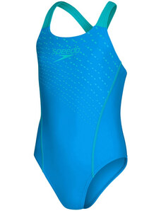Speedo medley logo medalist girl bondi blue/aquarium 140cm